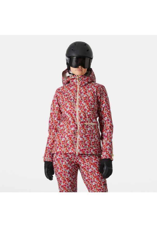 Damska kurtka narciarska Helly Hansen St. Moritz 2.0. Kolor: czerwony. Sezon: zima. Sport: narciarstwo