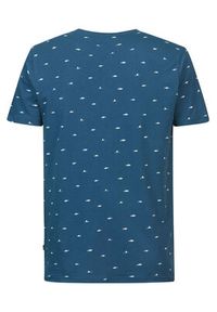 Petrol Industries T-Shirt M-1030-TSR657 Niebieski Regular Fit. Kolor: niebieski. Materiał: bawełna #4