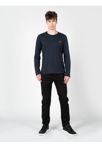 Emporio Armani Longsleeve | 1116533-F722 | Mężczyzna | Granatowy. Okazja: na co dzień. Kolor: niebieski. Materiał: bawełna. Długość rękawa: długi rękaw. Wzór: nadruk. Styl: casual, elegancki #1