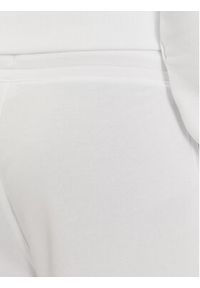 Calvin Klein Szorty sportowe Nano Logo K10K112689 Biały Regular Fit. Kolor: biały. Materiał: bawełna. Styl: sportowy