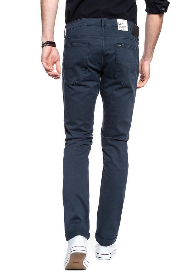 Lee - LEE SPODNIE MĘSKIE LUKE DARK MARINE L70QED37 112118704. Styl: marine