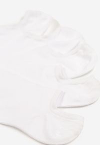 Renee - Białe Krótkie Skarpety z Bawełny 5-Pack Lesolia. Kolor: biały. Materiał: bawełna #3
