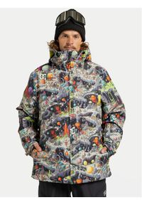DC Shoes Kurtka narciarska Basic Print ADYTJ03097 Kolorowy Regular Fit. Materiał: syntetyk. Wzór: kolorowy, nadruk. Sport: narciarstwo #1