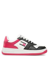 Tommy Jeans Sneakersy Tjw Retro Basket Leather EN0EN02532 Różowy. Kolor: różowy #4