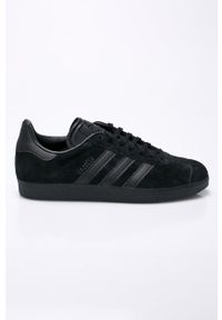 adidas Originals - Buty Gazelle CQ2809 CQ2809-CBLACK/CBL. Nosek buta: okrągły. Zapięcie: sznurówki. Kolor: czarny. Szerokość cholewki: normalna. Model: Adidas Gazelle #1