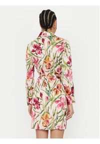 Marciano Guess Sukienka koszulowa 5RGK40 9917Z Kolorowy Regular Fit. Materiał: syntetyk. Wzór: kolorowy. Typ sukienki: koszulowe #2