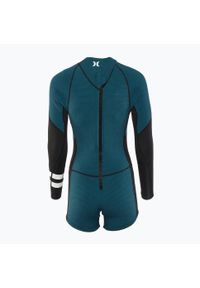 Pianka do pływania damska Hurley Advant Shorty Texture 2/2 mm Springsuit. Kolor: niebieski