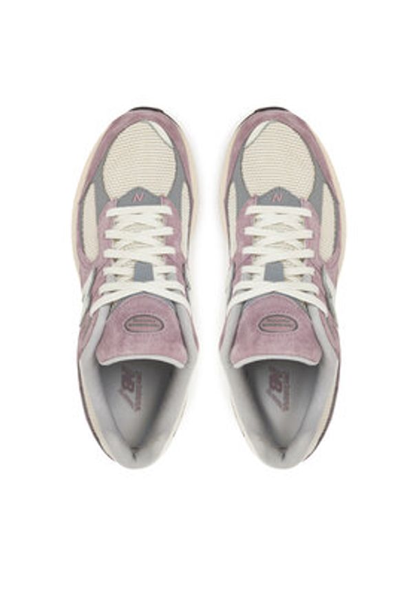 New Balance Sneakersy U2002RRB Fioletowy. Kolor: fioletowy. Materiał: skóra, zamsz