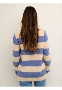 Kaffe Sweter Lorria 10505843 Niebieski Regular Fit. Kolor: niebieski. Materiał: syntetyk #4