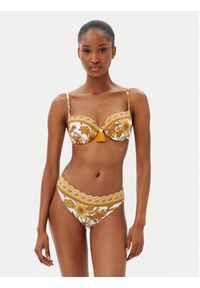 SELMARK - Selmark Dół od bikini BM202 Żółty. Kolor: żółty. Materiał: syntetyk