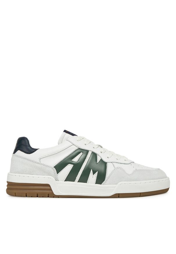 Sneakersy Aeronautica Militare. Kolor: biały