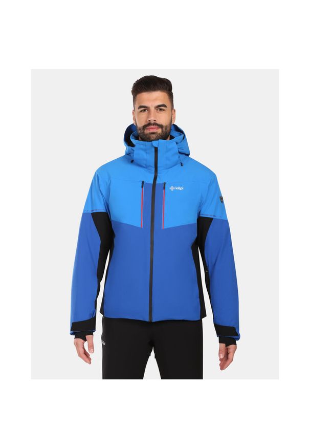 Męska kurtka narciarska Kilpi TONNSI-M. Kolor: niebieski. Sezon: zima. Sport: narciarstwo