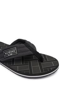 TOMMY HILFIGER - Tommy Hilfiger Japonki Flag Patch Beach FM0FM06004 Czarny. Kolor: czarny. Materiał: materiał #6