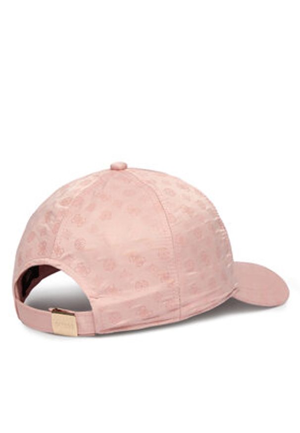 Guess Czapka z daszkiem AW5513 POL01 Różowy jasny. Kolor: różowy. Materiał: poliester