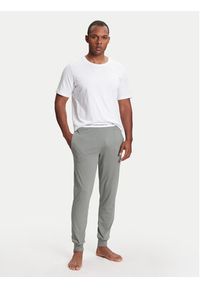 United Colors of Benetton - United Colors Of Benetton Spodnie piżamowe 30964F00V Szary Regular Fit. Kolor: szary. Materiał: bawełna
