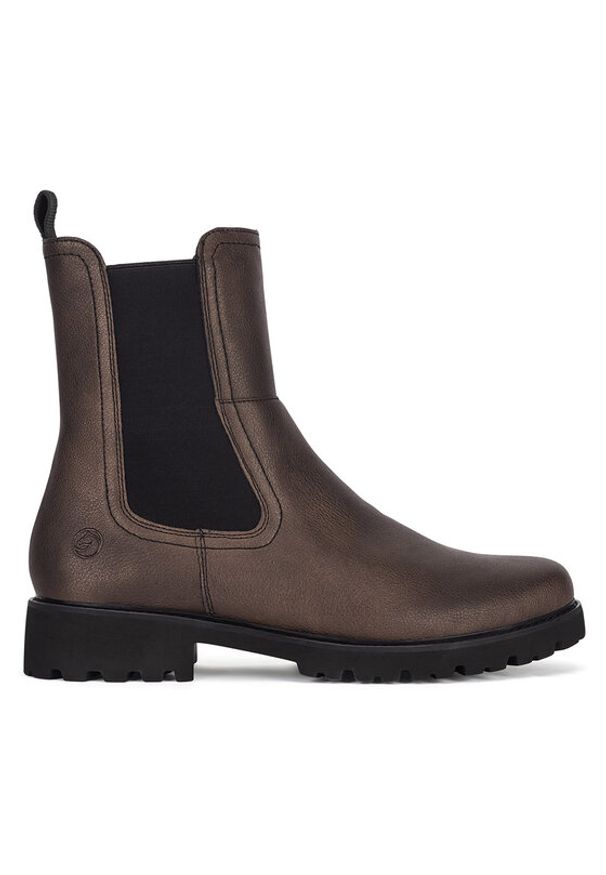 Remonte Botki D8694-90 Brązowy. Kolor: brązowy. Materiał: skóra, syntetyk