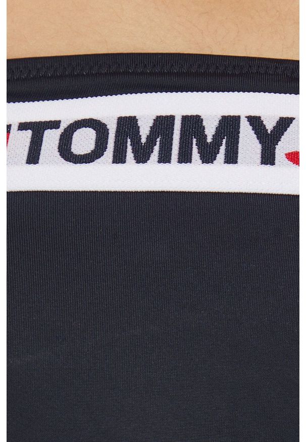 Tommy Jeans figi kąpielowe kolor zielony. Kolor: zielony. Materiał: materiał