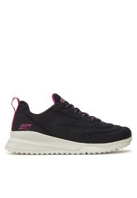 skechers - Skechers Sneakersy Whip-Splash 117187/BLK Czarny. Kolor: czarny. Materiał: materiał #1