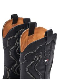 Tommy Jeans Kowbojki Archive Cowboy Boot Leather EN0EN03046 Czarny. Kolor: czarny. Materiał: skóra #3