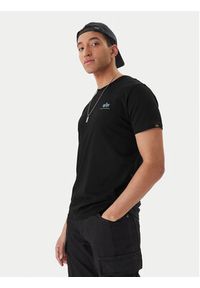 Alpha Industries Komplet t-shirtów 258500 Czarny Regular Fit. Kolor: czarny. Materiał: bawełna #3