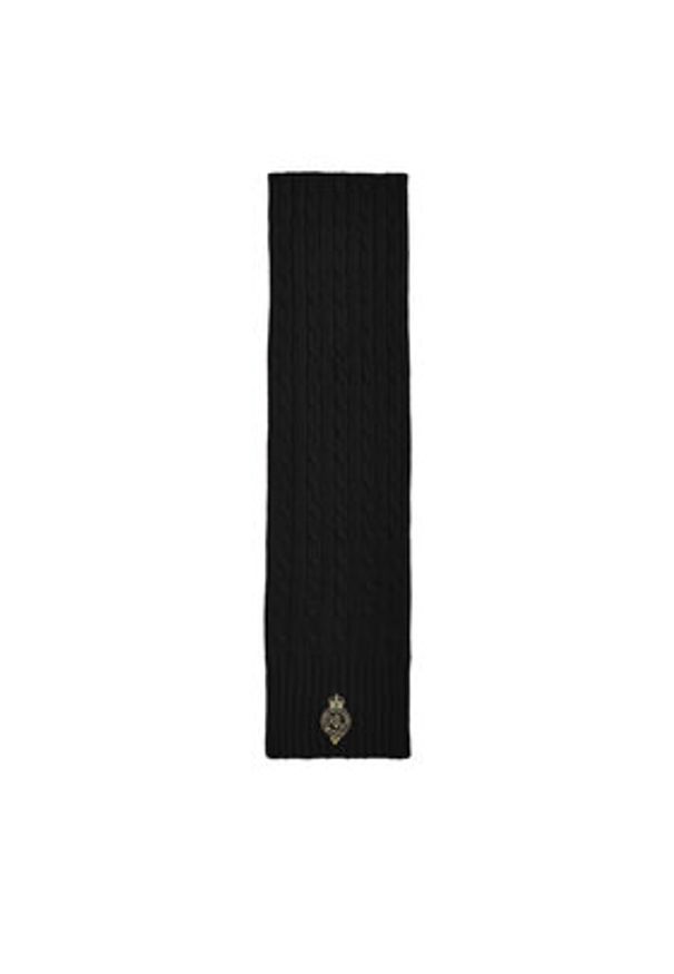 Lauren Ralph Lauren - LAUREN RALPH LAUREN Szalik 454P04456003 Czarny. Kolor: czarny. Materiał: poliester, materiał