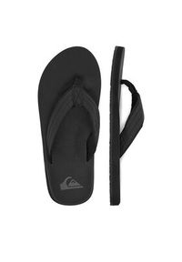 Quiksilver Japonki 808416 Czarny. Kolor: czarny. Materiał: materiał #3