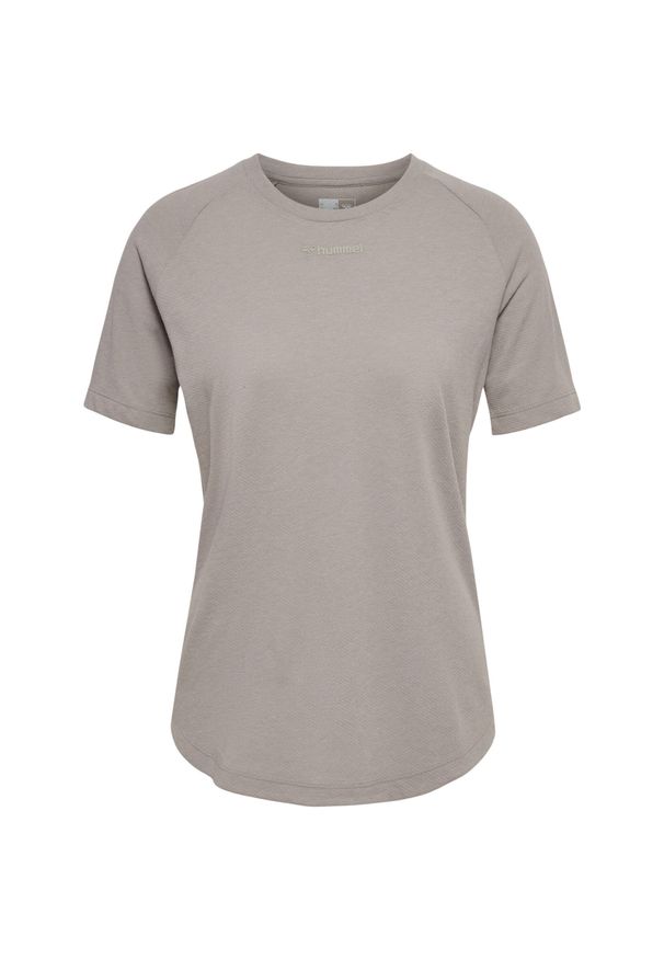 Koszulka damska Hummel MT Vanja. Kolor: szary. Materiał: materiał. Sport: piłka nożna