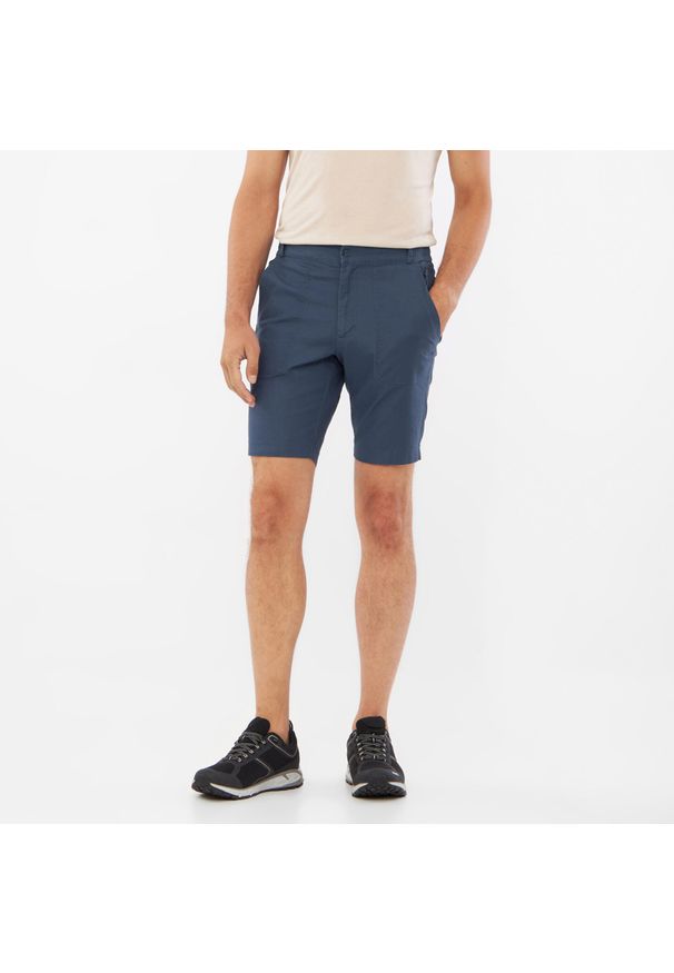 Viking - Spodenki męskie VIKING Banao Shorts Man Bamboo. Kolor: niebieski. Sport: turystyka piesza