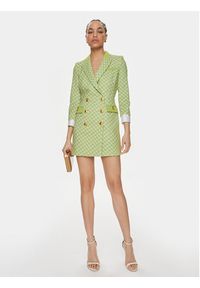 Elisabetta Franchi Sukienka koktajlowa AB-S10-41E2-V780 Zielony Regular Fit. Kolor: zielony. Materiał: syntetyk. Styl: wizytowy #5