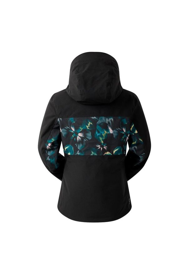 DARE 2B - Wodoodporna Kurtka Narciarska Iced Dla Kobiet. Kolor: niebieski, wielokolorowy, czarny. Sezon: zima. Sport: narciarstwo