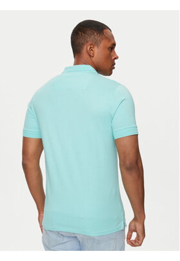 Replay Polo M6548.000.23070 Niebieski Regular Fit. Typ kołnierza: polo. Kolor: niebieski. Materiał: bawełna