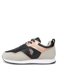 U.S. Polo Assn. Sneakersy NOBIK010B Czarny. Kolor: czarny #4