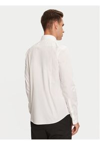 Hugo Koszula Ermo 50528474 Biały Slim Fit. Kolor: biały. Materiał: bawełna #2