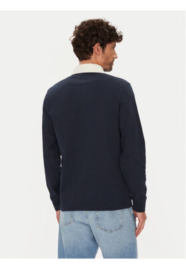 U.S. Polo Assn. Polo MUP4075 Granatowy Regular Fit. Typ kołnierza: polo. Kolor: niebieski. Materiał: bawełna