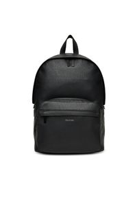 Calvin Klein Jeans Plecak Ck Must Round Backpack LV04D3081G Czarny. Kolor: czarny. Materiał: skóra