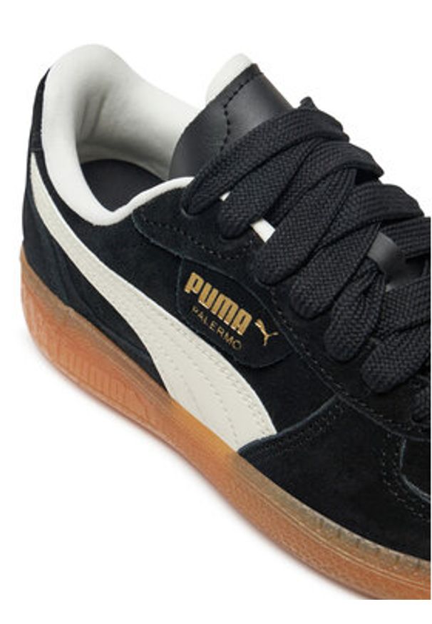 Puma Sneakersy Palermo Moda Xtra Gum Wns 400323 02 Czarny. Kolor: czarny. Materiał: skóra