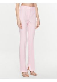 Blugirl Blumarine Spodnie materiałowe RA3032-T3359 Różowy Regular Fit. Kolor: różowy. Materiał: syntetyk #1
