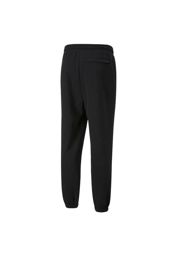 Spodnie sportowe męskie Puma 53559701. Kolor: czarny. Materiał: dresówka