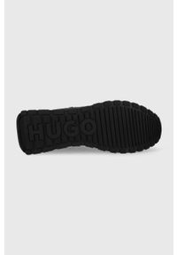 Hugo - HUGO sneakersy Cubite 50471233.069 kolor granatowy. Nosek buta: okrągły. Zapięcie: sznurówki. Kolor: niebieski. Materiał: guma #3