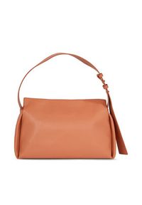 Calvin Klein Torebka Elevated Soft Shoulder Bag Sm K60K610756 Brązowy. Kolor: brązowy