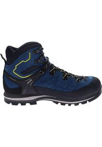 MEINDL - Buty męskie Meindl Litepeak z membraną Gore-Tex. Kolor: czarny, niebieski, wielokolorowy. Technologia: Gore-Tex. Sport: turystyka piesza
