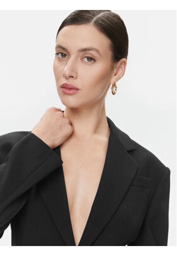 Pinko Marynarka Gastone 102344 A1BA Czarny Regular Fit. Kolor: czarny. Materiał: syntetyk