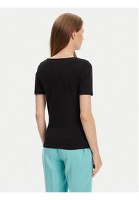 United Colors of Benetton - United Colors Of Benetton T-Shirt 3FJHD401P Czarny Slim Fit. Kolor: czarny. Materiał: bawełna