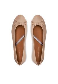 TOMMY HILFIGER - Tommy Hilfiger Baleriny Essential Chic Ballerina FW0FW08059 Granatowy. Kolor: niebieski #6