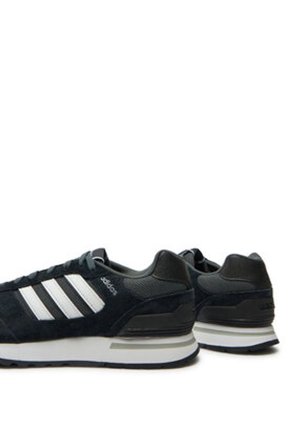 Adidas - adidas Sneakersy Run 80s ID1260 Czarny. Kolor: czarny. Materiał: zamsz, skóra. Sport: bieganie