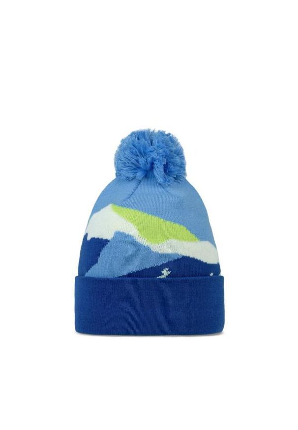 Buff - Czapka dziecięca BUFF KNITTED BEANIE STAM COBALT. Kolor: niebieski. Sezon: zima. Styl: sportowy