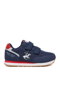 Sneakersy Beverly Hills Polo Club. Kolor: niebieski