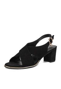 Lasocki Sandały CEO-HY23169-1 Czarny. Kolor: czarny. Materiał: zamsz, skóra #4