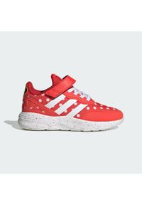 Adidas - Buty adidas Nebzed x Disney Minnie Mouse Kids. Okazja: na co dzień. Kolor: czerwony, wielokolorowy, biały. Materiał: materiał. Wzór: motyw z bajki