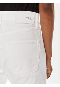 ViCOLO Jeansy DB5114 Biały Straight Leg. Kolor: biały